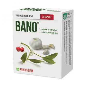 Bano usturoi, vasc, paducel x 30cps
