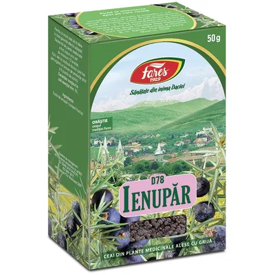 Ceai fructe de Ienupăr D 78, 50 g, Fares