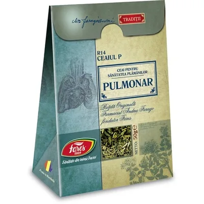 Ceai pulmonar R14, 50g, Fares