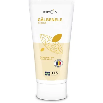 Dermotis crema cu galbenele, 50 ml, Tis Farmaceutic