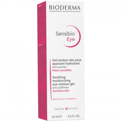 Gel contur ochi Sensibio, 15 ml, Bioderma