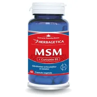 MSM + Cucumin 95, 120 capsule, Herbagetica