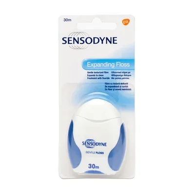 Ata dentară Expanding Floss, 30 m, Sensodyne