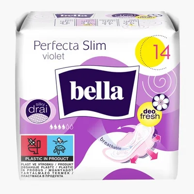 Bella Perfecta Ultra Violet Absorbante, 14 bucăți