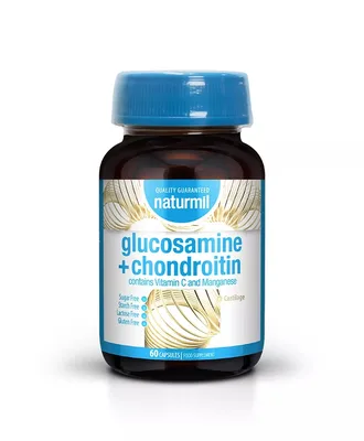 Glucosamine + Chondroitin, 60 capsule, Naturmil