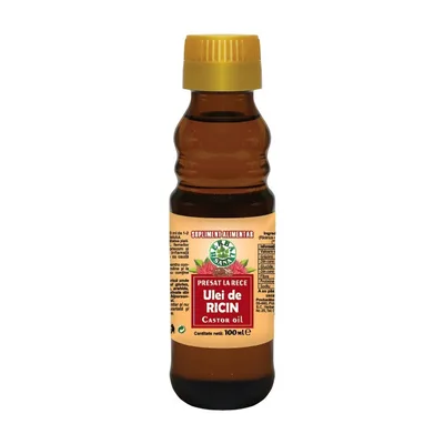 Herbavit Ulei de Ricin Presat la Rece, 100 ml