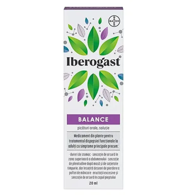 Iberogast Balance picături orale, 20 ml, Bayer