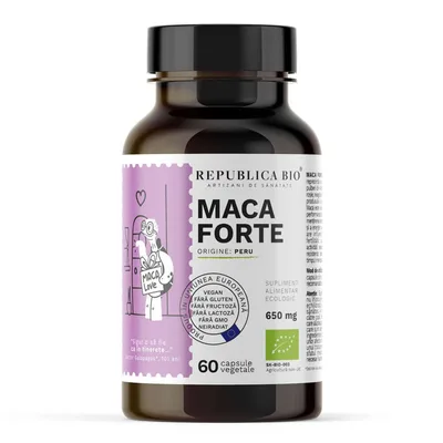 Maca eco, 60 capsule, Republica Bio
