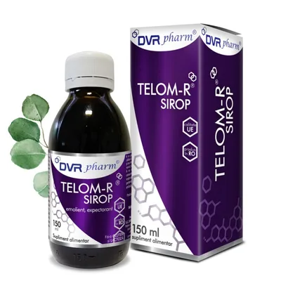 TELOM-R Sirop pentru adulti 150mL (DVRPharm)