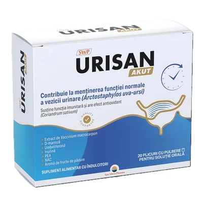 Urisan Akut, 20 plicuri, Sun Wave Pharma