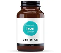Viridian Fier Complex 15 mg, 90 capsule vegane