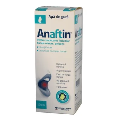 Anaftin 3% apa de gura x 120ml