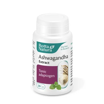 Ashwagandha extract, 30 capsule, Rotta Natură