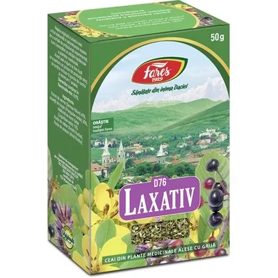 Ceai Laxativ D76 Fares 50 g, Fares