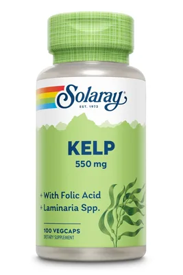 Kelp 550mg 100 capsule, Solaray