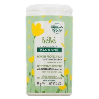 Klorane Bebe Pudra Protectoare, 75g