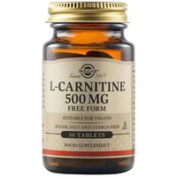 L-Carnitina 500 mg, 30 tablete – Solgar