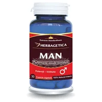 Man tonic pentru bărbați, 30 capsule, Herbagetica