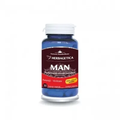 Man Zen Forte, 120 capsule, Herbagetica