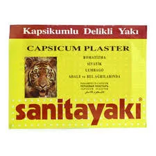 Plasture antireumatic cu ardei, 1 bucata, Sanitayaki