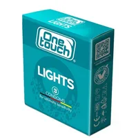Prezervative Lights N3, 3 bucati, One Touch