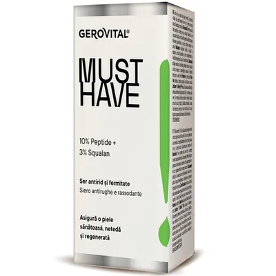 Ser antirid si fermitate Must Have, 30ml, Gerovital