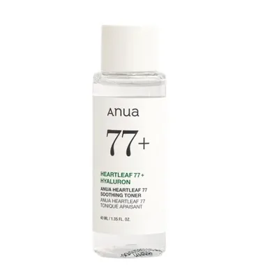 Toner de fata calmant Heartleaf 77%, 40ml, Anua