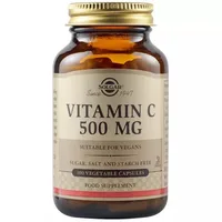 Vitamina C 500 mg, 100 capsule vegetale, Solgar