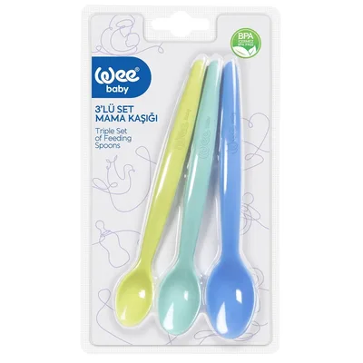 WEE BABY Set lingurite x3 marimi diferite -123