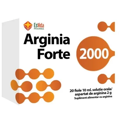 Arginia - Arginina Forte 2000, 10 Fiole EsVida