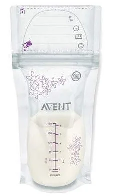 AVENT Pungi stocare lapte 180ml x 25buc SCF603/25