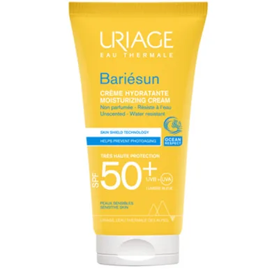 Bariesun Crema cu SPF 50+ fara Parfum, 50ml, Uriage