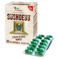 Calm si pace mintii Sushdeyy, 30 capsule, Bio Vitality