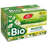 Ceai de musetel bio D77, 20 plicuri, Fares