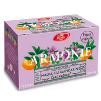 Ceai nalbă și mandarine Armonie, 20 plicuri, Fares