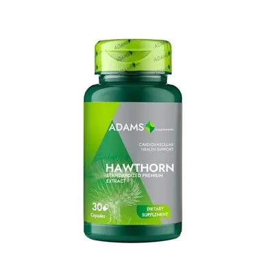 Extract Paducel Hawthorn, 30 capsule, Adams