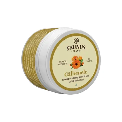 Faunus Crema-Balsam Galbenele, 50ml