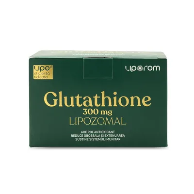 Glutation lipozomal 300 mg, 30 plicuri, Liporom