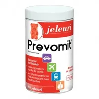 Prevomit, 60 jeleuri aroma de capsuni, Zdrovit: