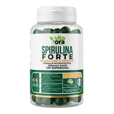 Spirulina forte, 120 jeleuri, Vita Ora