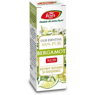 Ulei esential de bergamot N159, 10ml, Fares