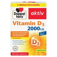 Vitamina D3 2000 UI, 60 comprimate, Doppelherz