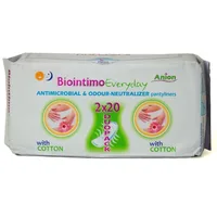 Absorbante zilnice Everyday, 2x20 bucăți, Biointimo