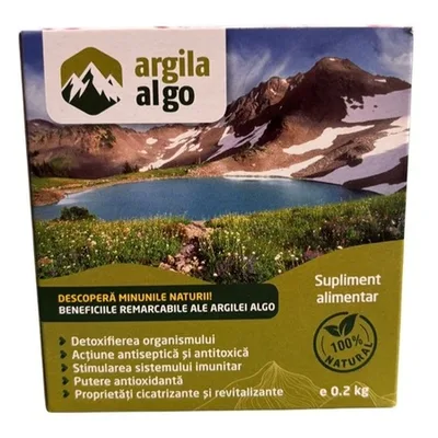 Argilă sub formă de bulgarasi, 500 g, Algo