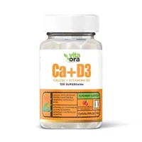 Calciu + Vitamina D3 Adulti, 120 jeleuri, Vita Ora