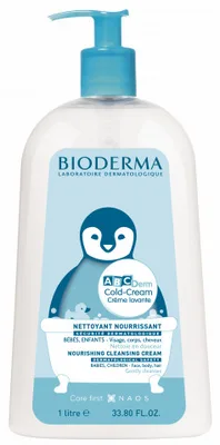 Crema de spalare ABCDerm Cold Cream, 1000ml, Bioderma