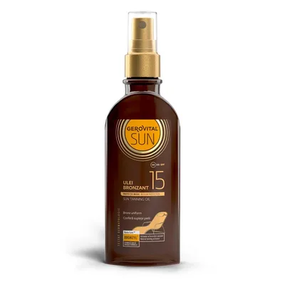 Gerovital Sun Ulei Bronzant SPF 10, 150 ml