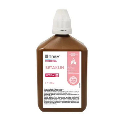 Klintensiv Betaklin Soluție Dezinfectantă, 120 ml