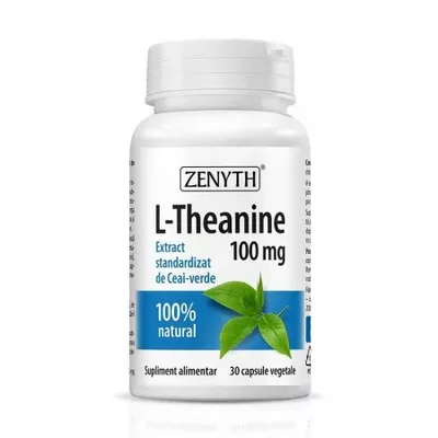 L-Theanine 100 mg, 30 capsule, Zenyth
