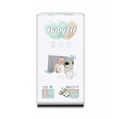 Scutece Jumbo, Nr. 5, 11-18 Kg, 52 bucăți, Babyfit
